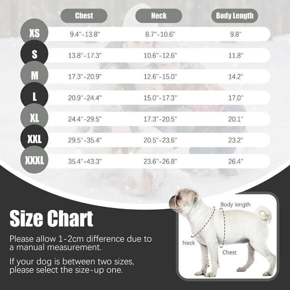 Reversible Waterproof Winter Dog Jacket Coat Plaid and solid Black Sz L NEW - Picture 2 of 4